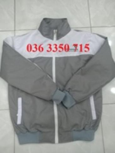 May áo khoác quảng cáo Alpha